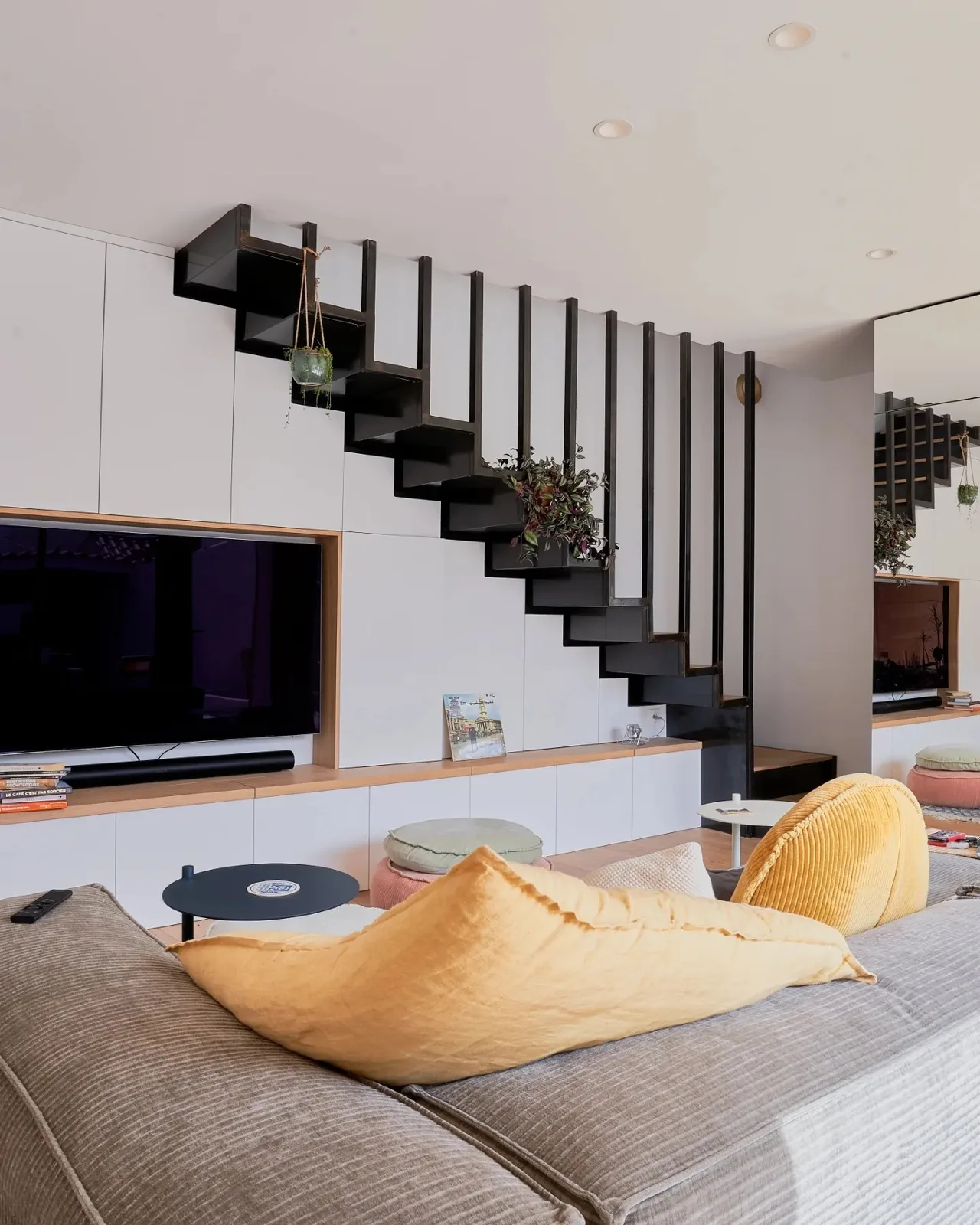 Escalier garde-corps