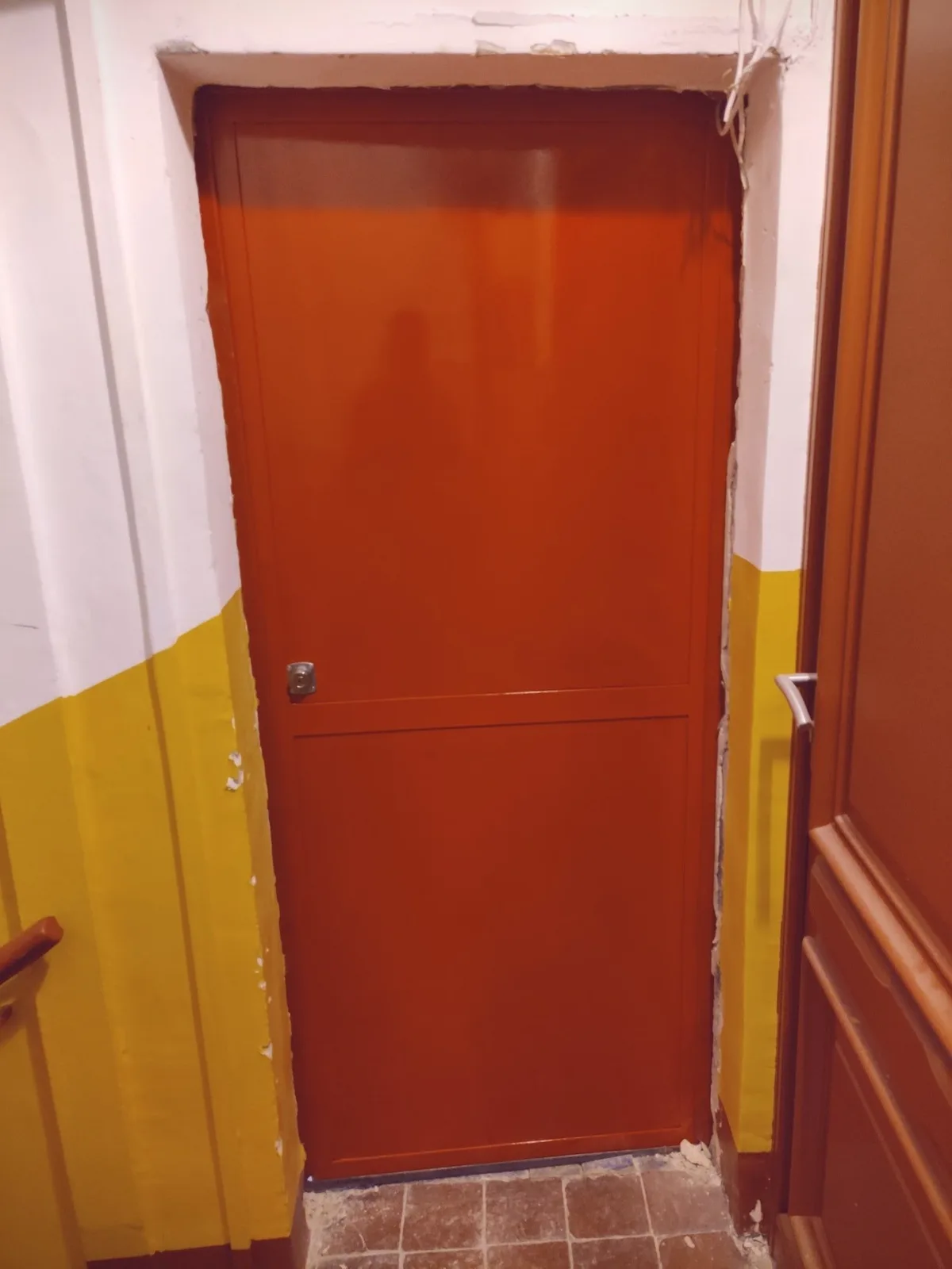 Porte en acier