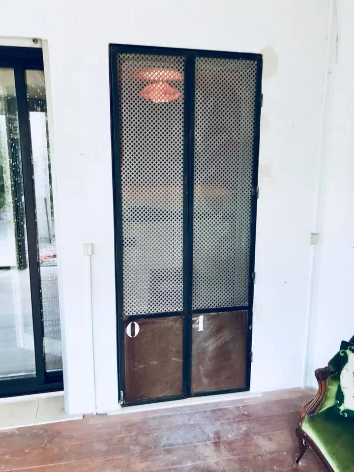 Porte accordéon